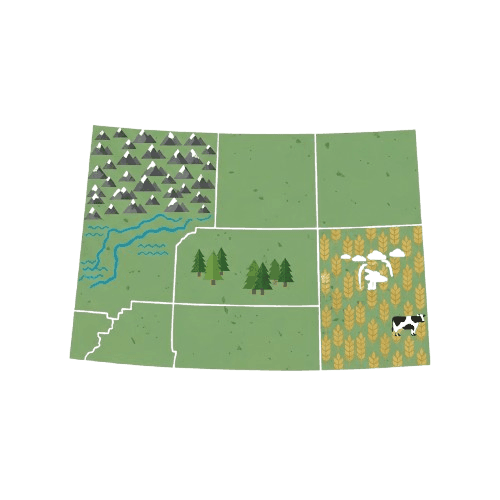 infographic of Arvada CO. Prime porta John.