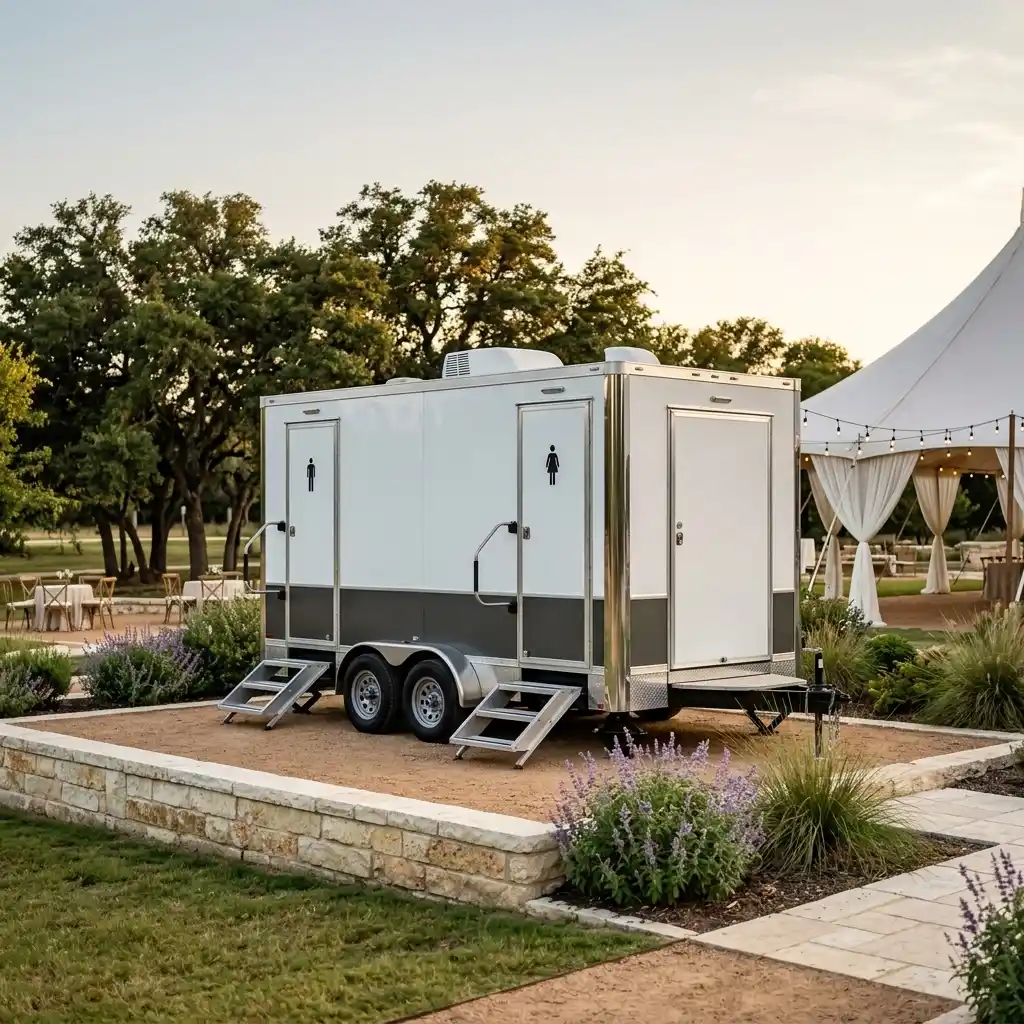 Portable Restroom Trailers for Events & Functions in Round Rock